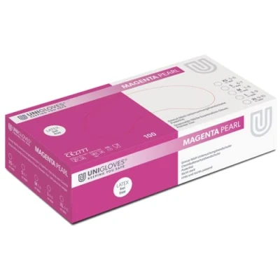 Abbildung von Magenta Pearl Nitril Gr. XS 100 Handschuhe