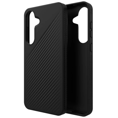 Abbildung von ZAGG Luxe Graphen Back Cover Schwarz Samsung Galaxy S25+