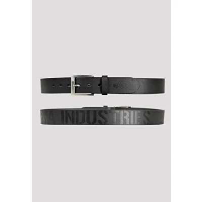 Abbildung von Alpha Industries Embossed BELT Gürtel, Größe: Large, Black