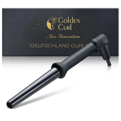 Abbildung von Lockenstab Hair Curler für schöne Haare Locken 5 Jahre Sorgenfreiheit Beach Waves Hairstyler Curling Iron kurze und lange (18 mm 25 mm, Germany)