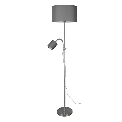 Abbildung von TRIO Leuchten Stehlampe »OWEN«, Leuchtmittel E27 ohne Leuchtmittel, Getrennt schaltbar, Lesearm flexibel, Höhe 160 cm