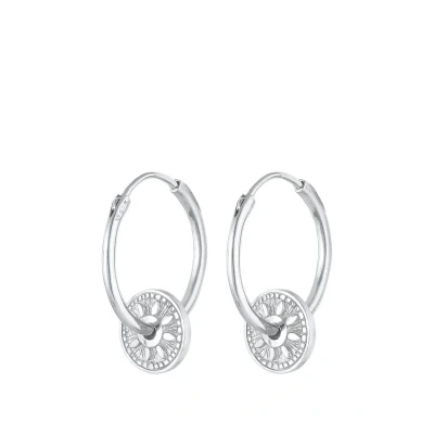 Abbildung von Elli SUN Antique Ohrringe, Damen, Größe: One Size, Silber