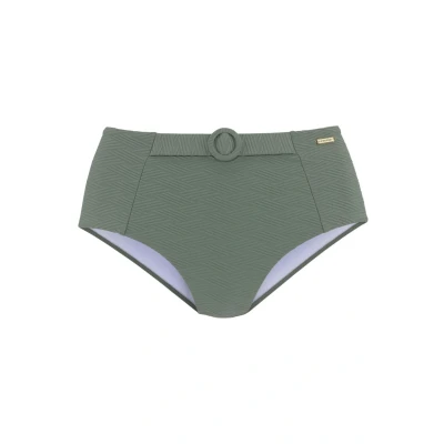 Abbildung von Sunseeker Highwaist Bikinihose, Damen, Größe: 40, Oliv