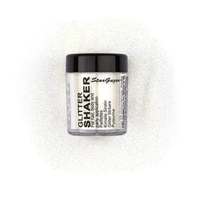 Abbildung von Stargazer Products Glitzer Streudose, weiß, 1er Pack (1 x 5 g)