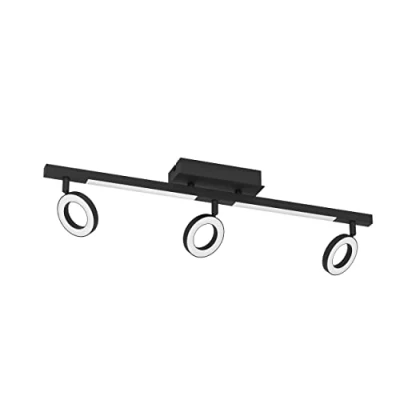 Abbildung von Eglo 900515 Spotleuchte CARDILLIO 2 Kunststoff satiniert LED 3X3,2W;2X3,3W 3000K L:38.5cm B:8.5cm H:17.5cm