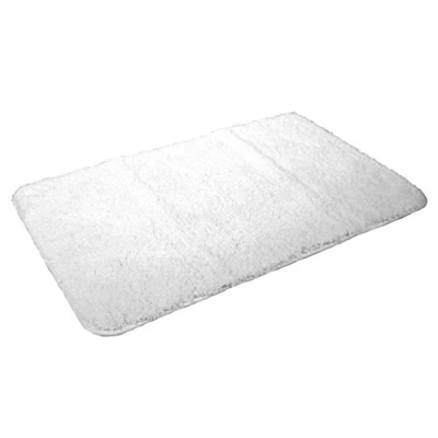 Abbildung von Kinzler J 10006/00 Weiss Badematte, Mikrofaser, 60x100 cm