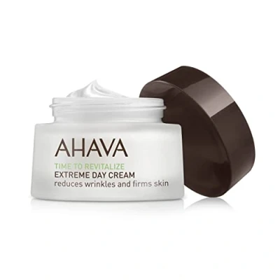 Abbildung von AHAVA Extreme Tagescreme Seidig Weich, Reduziert Falten, Strafft Haut, Angereichert mit Komplex, Toten Meer Osmoter, Peptiden, Hyaluronsäure &amp; Resveratrol, 1.7 fl.oz