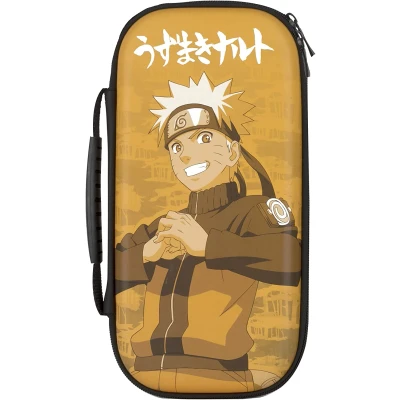 Abbildung von Konix Naruto Shippuden Schutz und Transporthülle für Nintendo Switch, Switch Lite OLED Konsolen Aufbewahrung von 8 Spielen Motiv