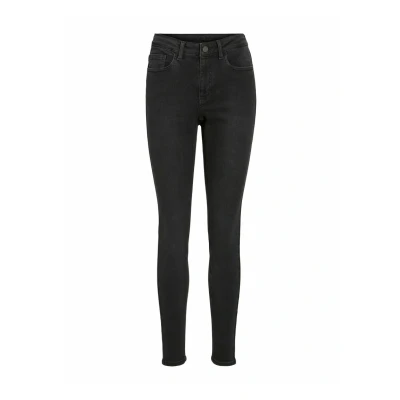 Abbildung von Vila SKINNY fit JEANS »VISARAH RW BLK BUB00 NOOS«