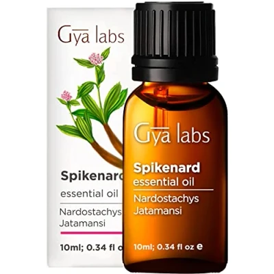 Abbildung von Gya Labs Ätherisches Spikenard Öl für Diffusor 100% Reines Natürliches Aromatherapie, Haut, Kerzen, Seifen Warm, Würzig und Doch Süßer Duft (10ml)