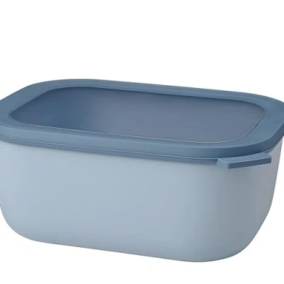 Abbildung von Mepal Multi Bowl Cirqula Rectangular Vorratsdose mit Deckel Geeignet als Luftdichte Aufbewahrungsbox für den Kühlschrank, Mikrowellengeschirr &amp; Frischhaltedosen 3000 ml Nordic Berry