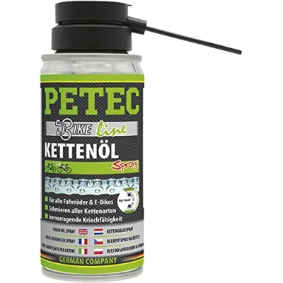 Abbildung von PETEC 70530 Kettenspray transparent 100ml Spraydose Langzeitschutz, kriechfähig, silikonfrei