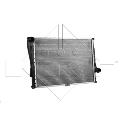 Abbildung von NRF 51597 Kühler, Motorkühlung Aluminium 580 398 40 Kühlrippen gelötet BMW: 3 Coupe, Convertible