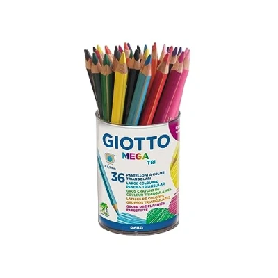 Abbildung von GIOTTO 936187 Buntstiftkasten 12 farbige Tempera