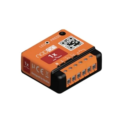 Abbildung von Nod On SIN 2 1 01 Enocean Unterputz Modul, 2300 W, Schwarz/Orange
