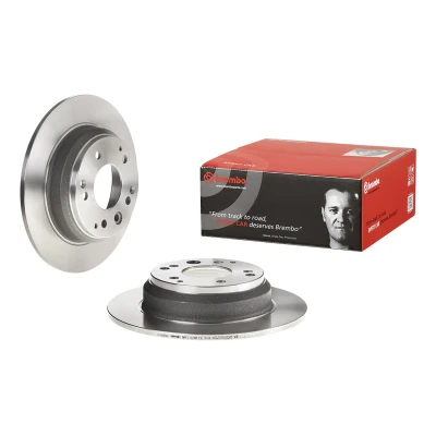 Abbildung von BREMBO 08.6898.10 Bremsscheibe 282 9 5 voll mit Schrauben