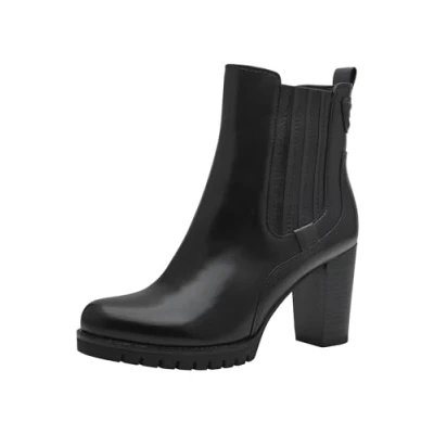Abbildung von Marco Tozzi High Heel Stiefelette, Damen, Größe: 40, Black comb Schuhe