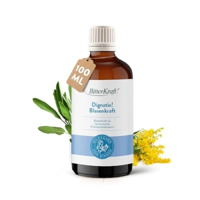 Abbildung von BitterKraft! Dignatio Blasenkraft 100ml Mit Kräuterextrakten Vegan &amp; ohne künstliche Zusatzstoffe