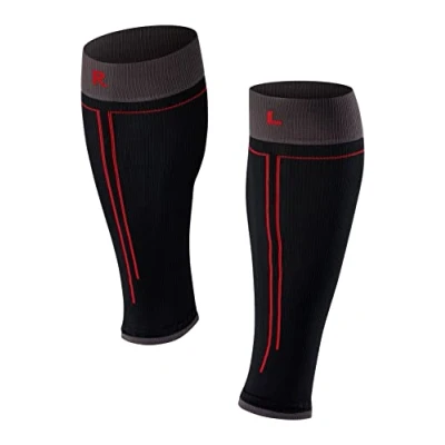 Abbildung von FALKE Damen Wadenbandage RU Compression Tube W TB Funktionsmaterial mit Kompression 1 Paar, Schwarz (Black 3003) Wadenumfang W1, ONESIZE