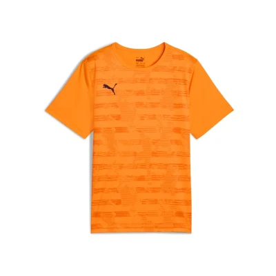 Abbildung von Puma Individualrise Tshirt print für Kinder, Größe: 176, Heat fire black