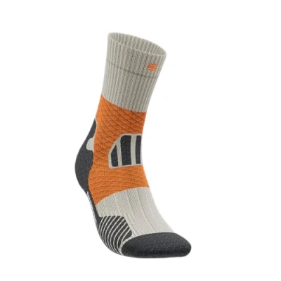 Abbildung von BAUERFEIND Trailrunning Socken „Trail Run Mid Cut Socks“, Mittellange Herren Sportsocken mit Kompression, Stabilität im Sprunggelenk, 1 Paar