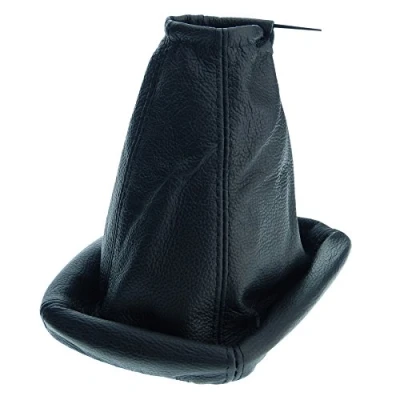 Abbildung von L &amp; P Car Design L&amp;P A0006 Schaltsack Schaltmanschette 100% Echtleder Leder Schwarz Ersatzteil für Zafira A