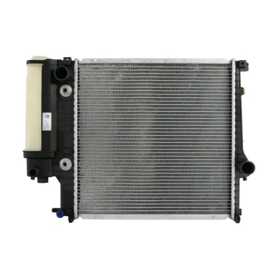 Abbildung von NRF EASY FIT 50565 Kühler, Motorkühlung Aluminium 440 438 34 mit Anbauteilen Kühlrippen gelötet BMW: 3 Saloon, Coupe