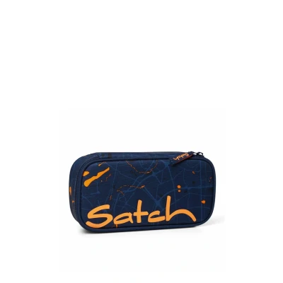 Abbildung von Satch Schlamperbox Federmäppchen für Kinder, Größe: One Size, Dark blue orange