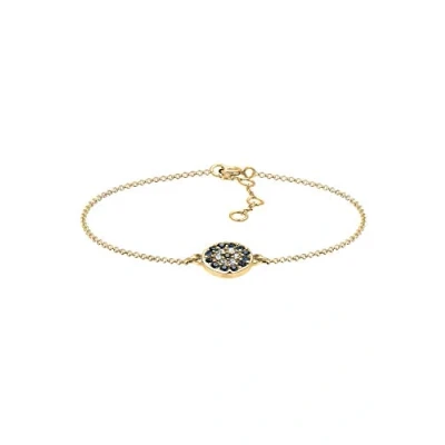 Abbildung von Elli EVIL EYE Armband, Damen, Größe: 17, Goldfarben