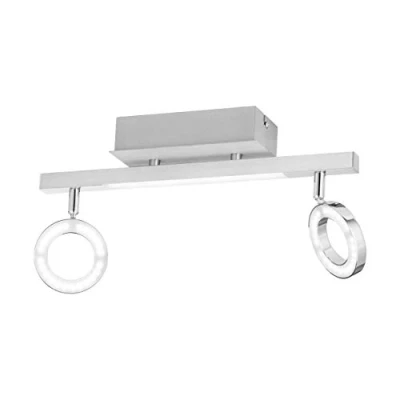 Abbildung von Eglo 96179 Spot Cardillio 1 in alu, chrom und satiniert 2X3,2W 1X3,3W L:39cm