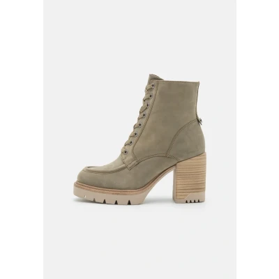 Abbildung von Tamaris Plateaustiefelette, Damen, Größe: 38, Sage Schuhe