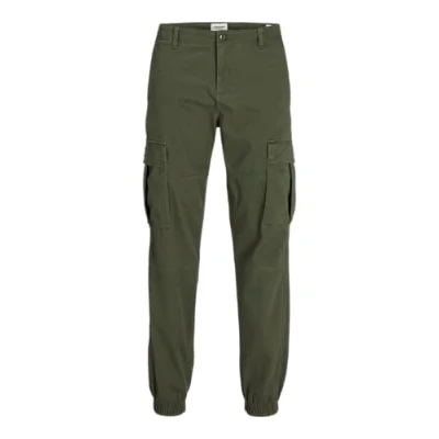 Abbildung von JACK&amp;JONES Herren Jpstkane Jjjonnie Cuffed Cargo Cargohose, Olive Night, 36W x 34L