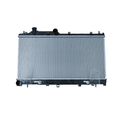 Abbildung von NRF 550102 Kühler, Motorkühlung Aluminium 706 340 16 Kühlrippen gelötet