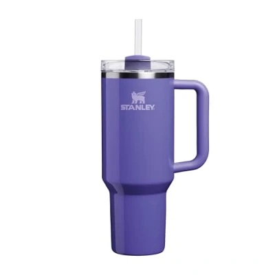Abbildung von Stanley Quencher H2.0 Flowstate Trinkflasche Mit Strohhalm 1.2L Thermobecher Kühlt 11 Stunden 48 Eisgekühlt Spülmaschinenfest Thermosflasche BPA Frei Trinkbecher Dahlia Shimmer