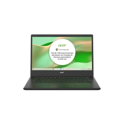 Abbildung von Acer Chromebook 314E (CBOA314 1H C32M) Laptop 14&quot; FHD Display Intel Celeron N4500 4 GB RAM 128 eMMC UHD Graphics Google ChromeOS schwarz