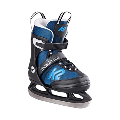 Abbildung von K2 Skates Jungen Schlittschuhe Merlin Ice, black blue, 25E0305.1.1.M