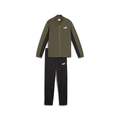 Abbildung von Puma Baseball SUIT Unisex SET Trainingsanzug für Kinder, Größe: 140, Loden green
