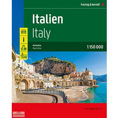 Abbildung von Italien, Autoatlas 1:150.000, freytag &amp; berndt: Spiralbindung, Camping und Stellplätze, Freizeitinfos (freytag berndt Autoatlanten)