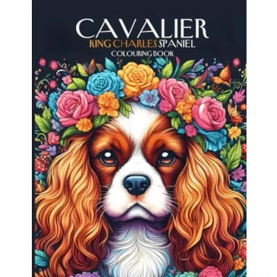 Abbildung von Cavalier King Charles Spaniel Adult and Child Colouring Book