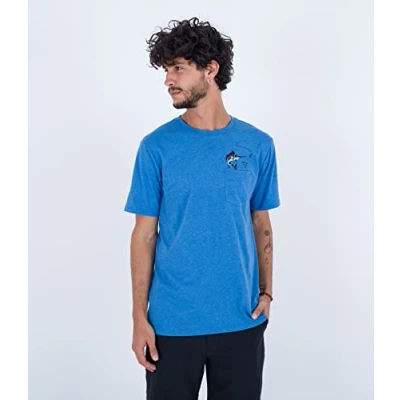 Abbildung von Hurley Herren Evd Trolling Pkt S/S Tshirt, Meerblick, S