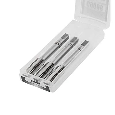 Abbildung von RICHMANN Gewindebohrer Set M20 x 2,5 / HSS G (TOP), Si Cr, 3 tlg. Vorschneider, Mittelschneider, Fertigschneider Hand DIN 352, Gewindeschneider/Feingewinde/Fertigschneider