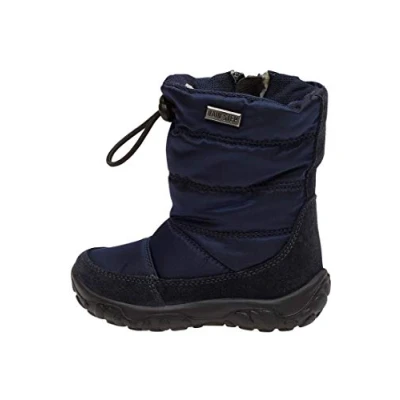 Abbildung von Naturino POZNURR Stiefelette aus Leder und Nylon blau 18