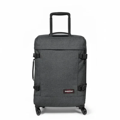 Abbildung von Eastpak TRANS4 S Koffer, 54 x 35 23 cm, 44 L Black Denim (Grau)