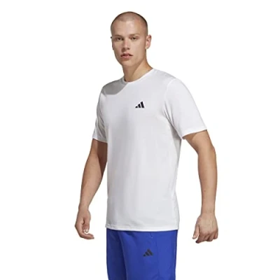 Abbildung von adidas Performance Train Essentials Sport Tshirt White black, Herren, Größe: XL, black