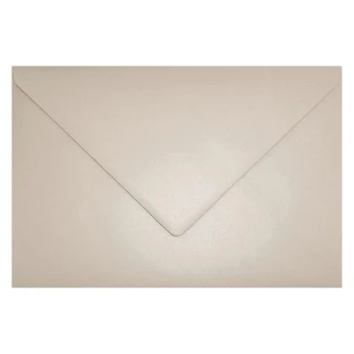 Abbildung von Netuno 100 Briefumschläge Perlmutt Sand DIN C5 162x 229 mm 120g Aster metallic glänzende groß elegant Einladungs Umschläge edle Briefhüllen envelopes invitation