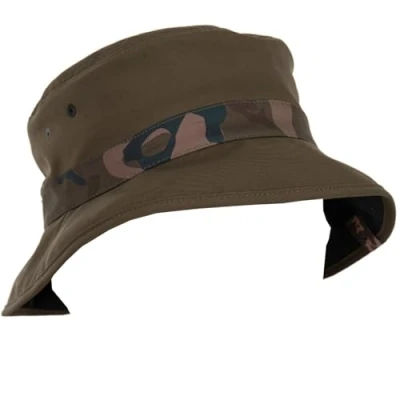 Abbildung von Fox Khaki Camo Boonie Hat Angelhut, Hut für Angler, Anglerhut, Fischerhut