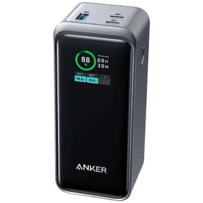 Abbildung von Anker Prime Schnellladegerät Powerbank 20.000mAh Schwarz