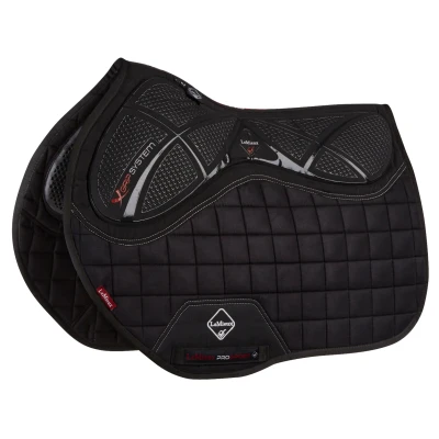 Abbildung von LeMieux Schabracke X Grip Twin Sq EuroJump Schwarz L (Full)
