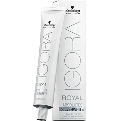Abbildung von Schwarzkopf Igora Royal SilverWhite Tonal Refiner, Grau Lila, 60 ml