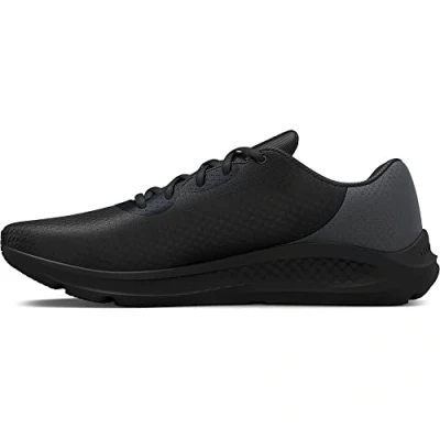 Abbildung von Under Armour Charged Pursuit 3 Laufschuh Neutral, Herren, Größe: 47.5, Black Schuhe